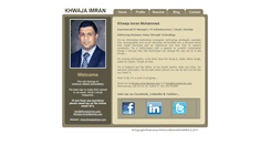 Desktop Screenshot of khwajaimran.com