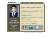 Tablet Screenshot of khwajaimran.com